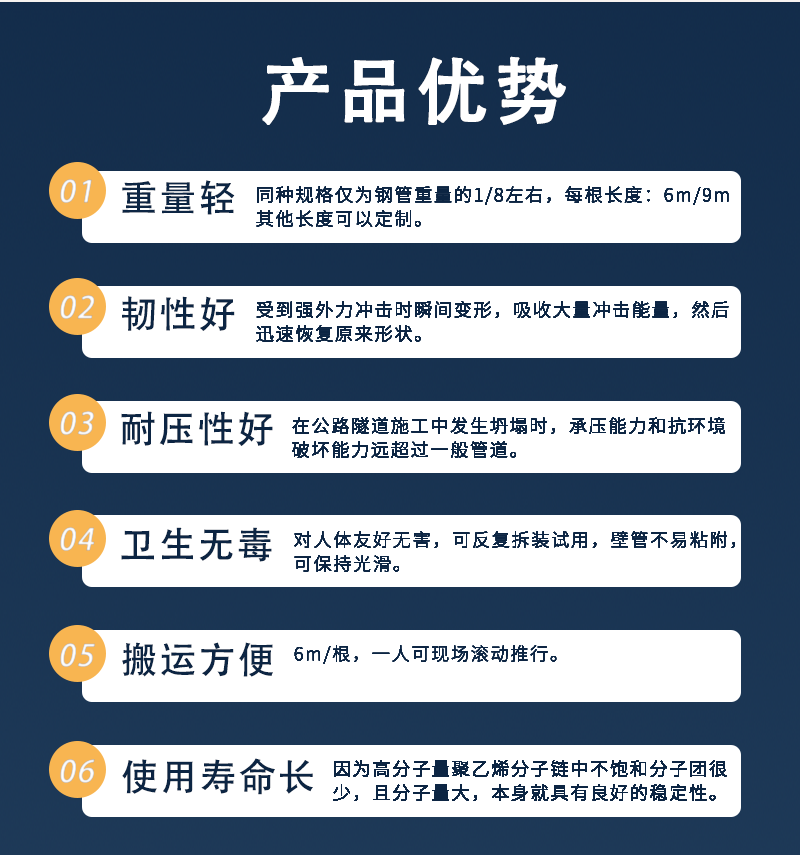 正舉新材生產(chǎn)廠家第三代隧道逃生管道口徑1米優(yōu)勢明顯(圖3)